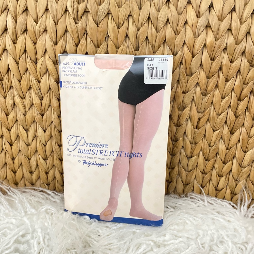 BODY WRAPPERS
TOTALSTRETCH BACK SEAM REGULAR MESH CONVERTIBLE TIGHTS